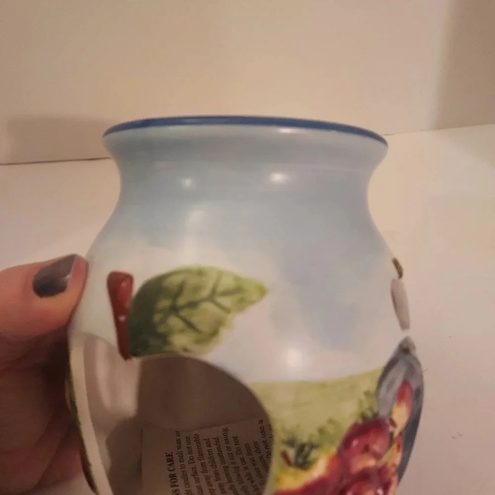 Yankee Candle Michael Sparks Apple Design Tart/Wax Warmer